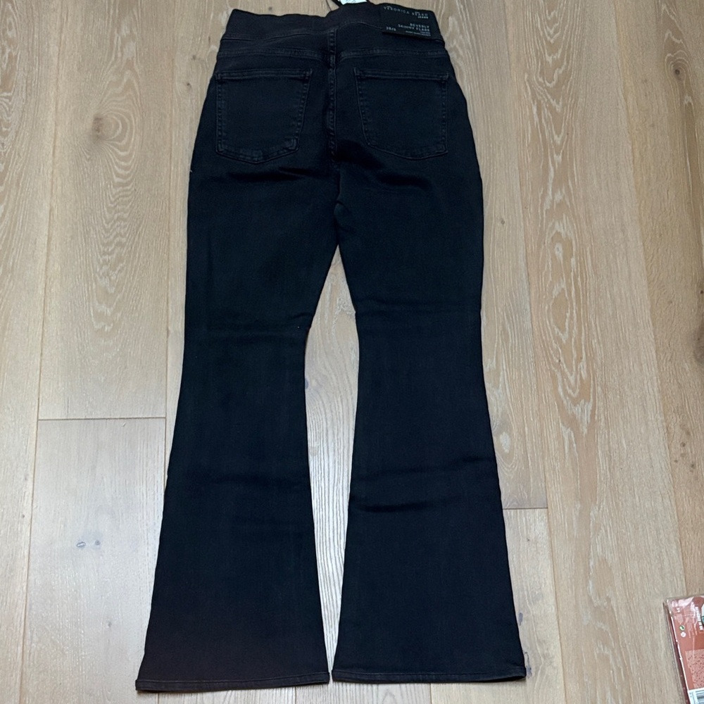 Veronica Beard Size 28 Black Wide Leg Women's Jeans. - Picture 2 of 2